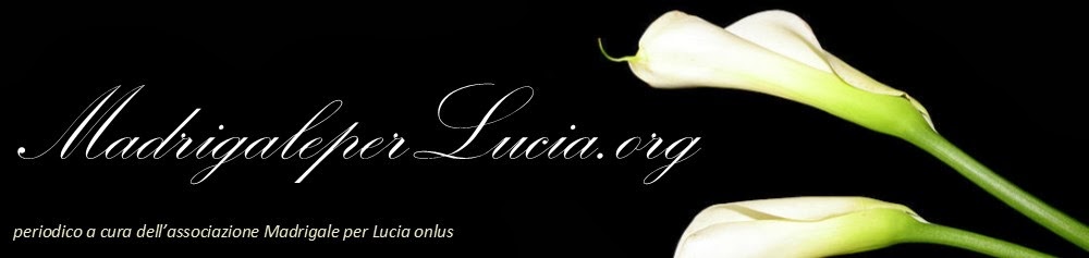 Premio Lucia Mastrodomenico- Cerimonia di premiazione